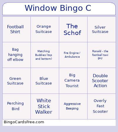 Window Bingo C