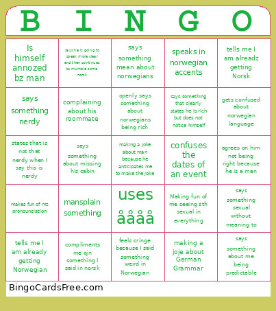 Winning__YAAAAAAY Bingo Card
