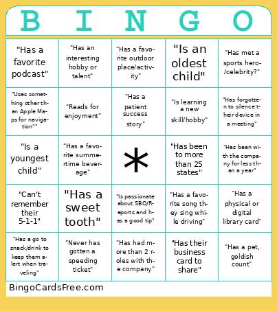 Work Bingo