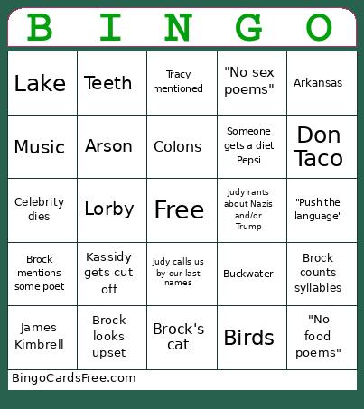 Workshop Bingo