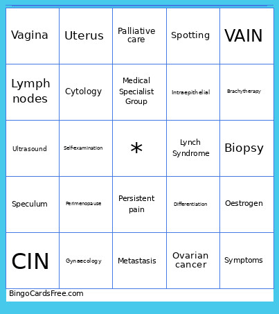 Wqqwq Bingo Card
