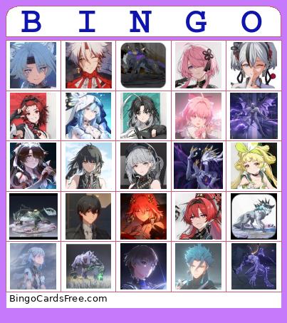 Wuthering Bingo