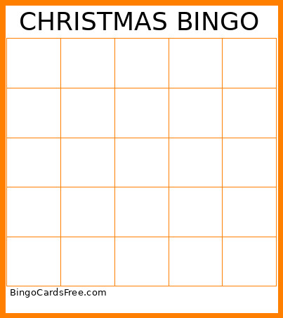 Zegerius Christmas Bingo Card